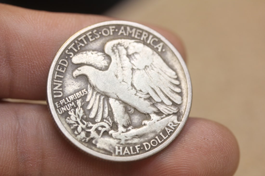 1942 Walking Liberty Silver Half Dollar - 2