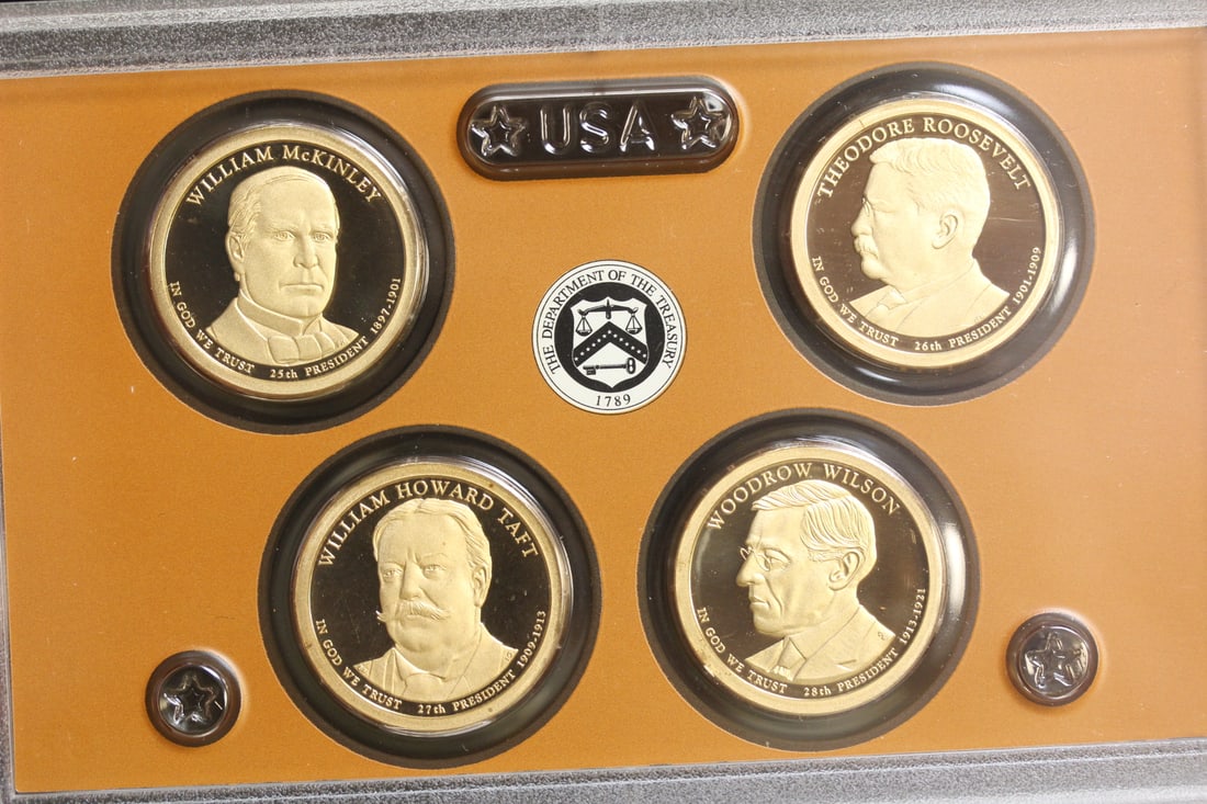 2013 Presidential $1.00 Coin Proof Set - 2