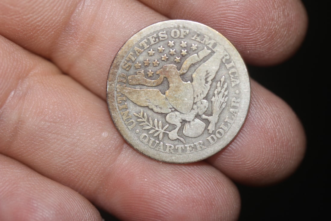 1912 Barber Silver Quarter - 2