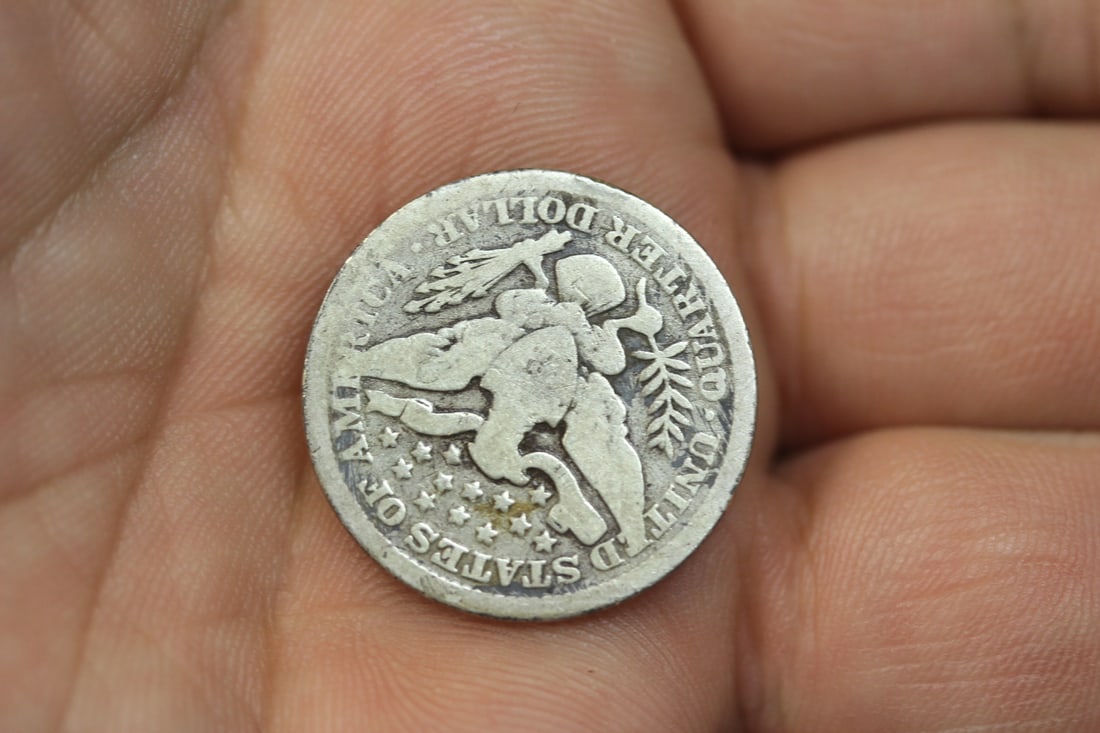 1899 Barber Silver Quarter - 2