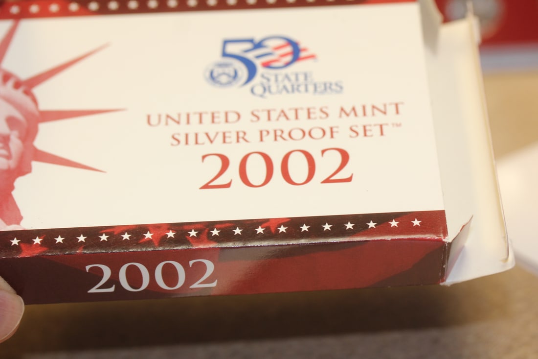 2002 US Mint Silver Proof Set - 4