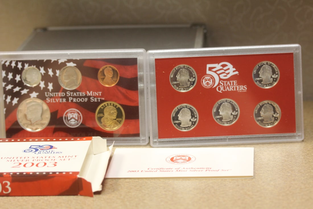 2003 US Mint Silver Proof Set - 2