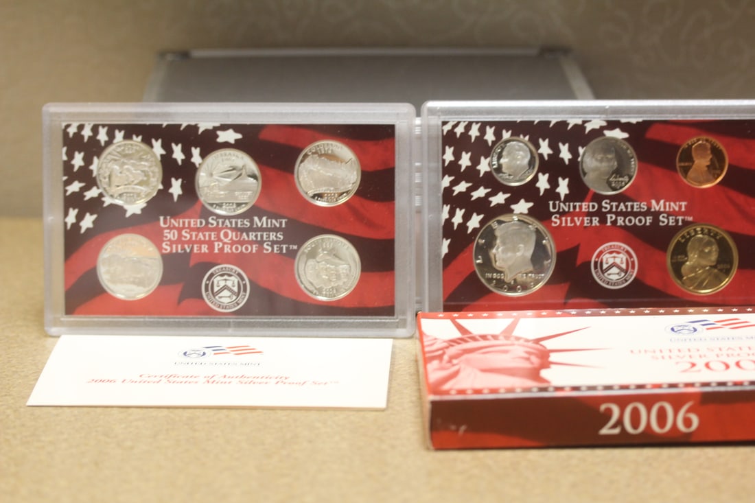 2006 US Mint Silver Proof Set - 2