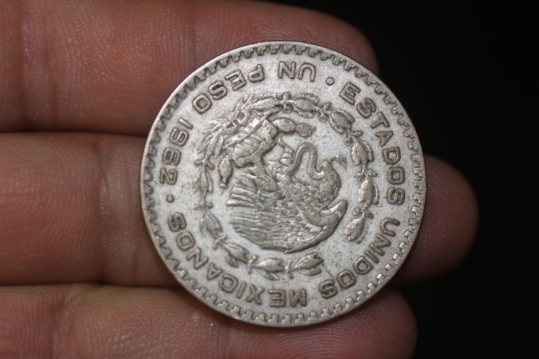 1962 Mexico Un Peso - 2