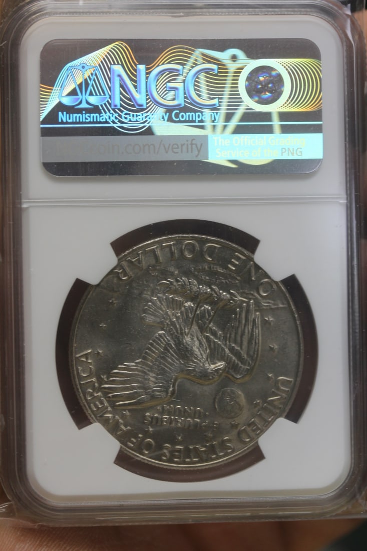 NGC Graded 1978-D Ike Dollar - 2