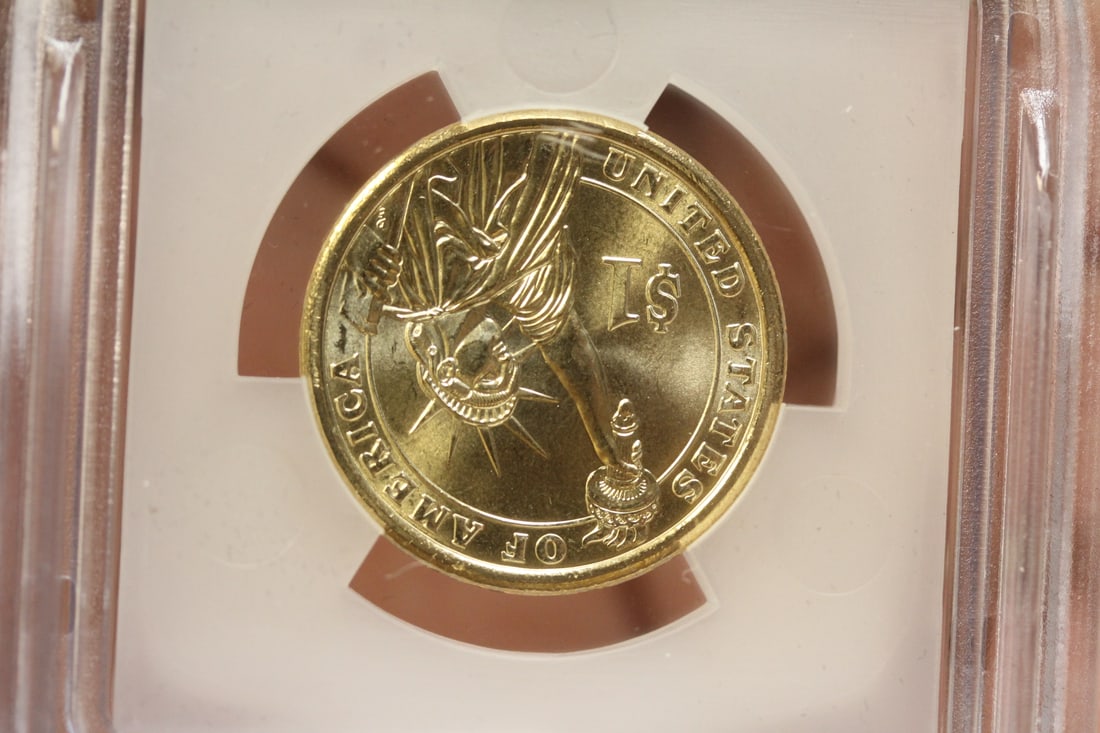 ICG Graded 2008-D James Monroe $1.00 Coin - 3