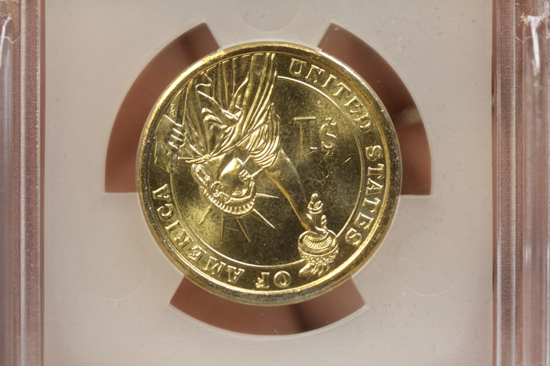 ICG Graded 2008-D James Monroe $1.00 Coin - 3