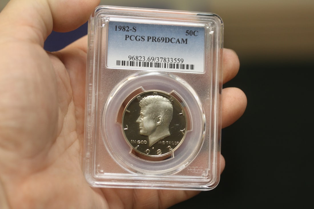 PCGS Graded Kennedy Half Dollar: PR69 - DCAM - clad