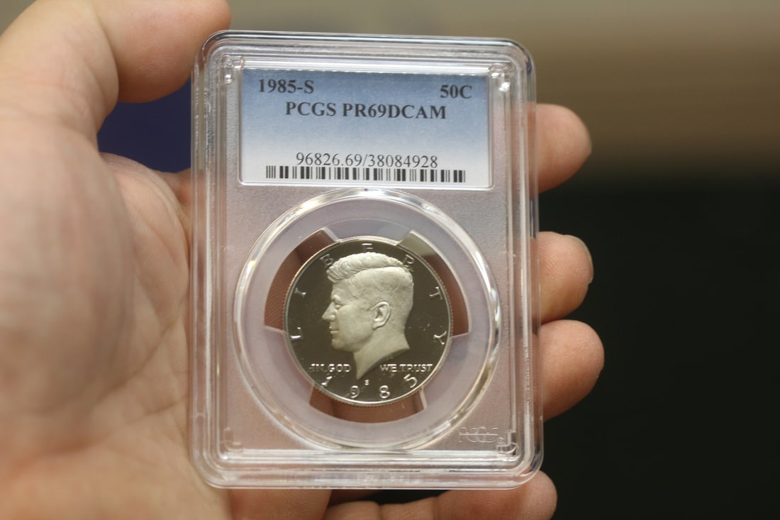 PCGS Graded Kennedy Half Dollar: PR69 - DCAM - clad
