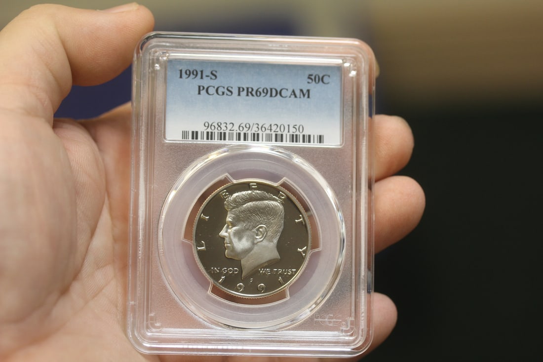 PCGS Graded Kennedy Half Dollar: PR69 - DCAM - clad