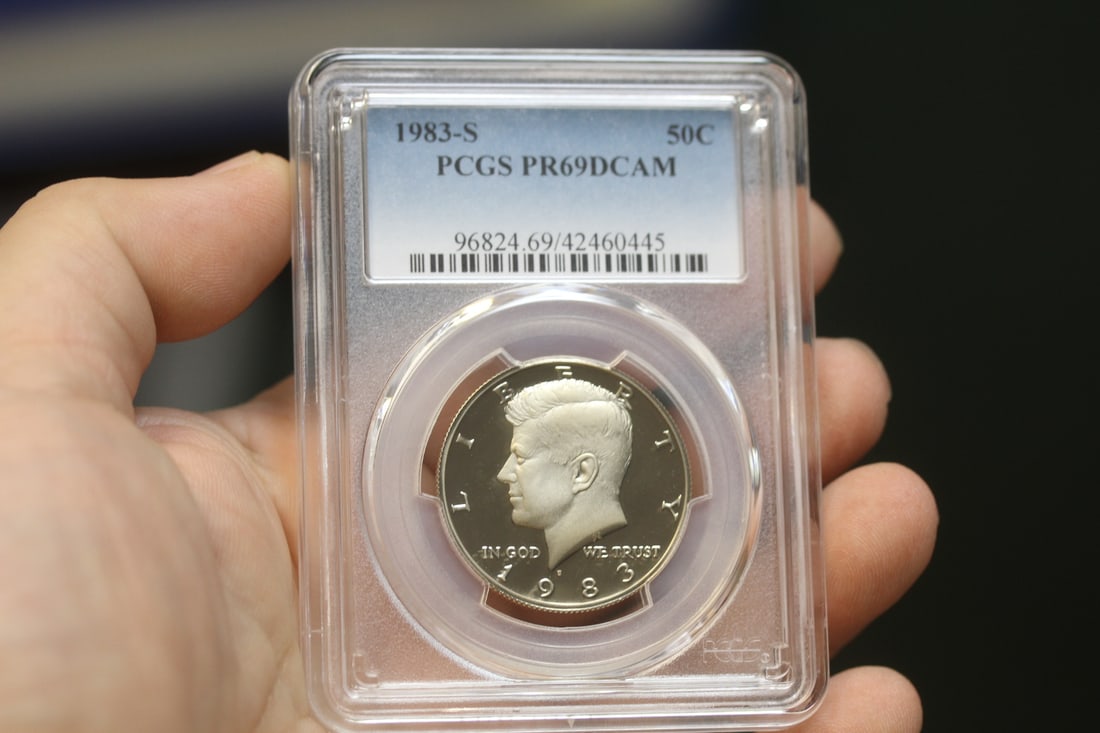 PCGS Graded Kennedy Half Dollar: PR69 - DCAM - clad