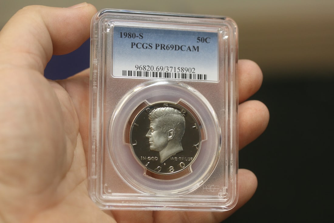 PCGS Graded Kennedy Half Dollar: PR69 - DCAM - clad