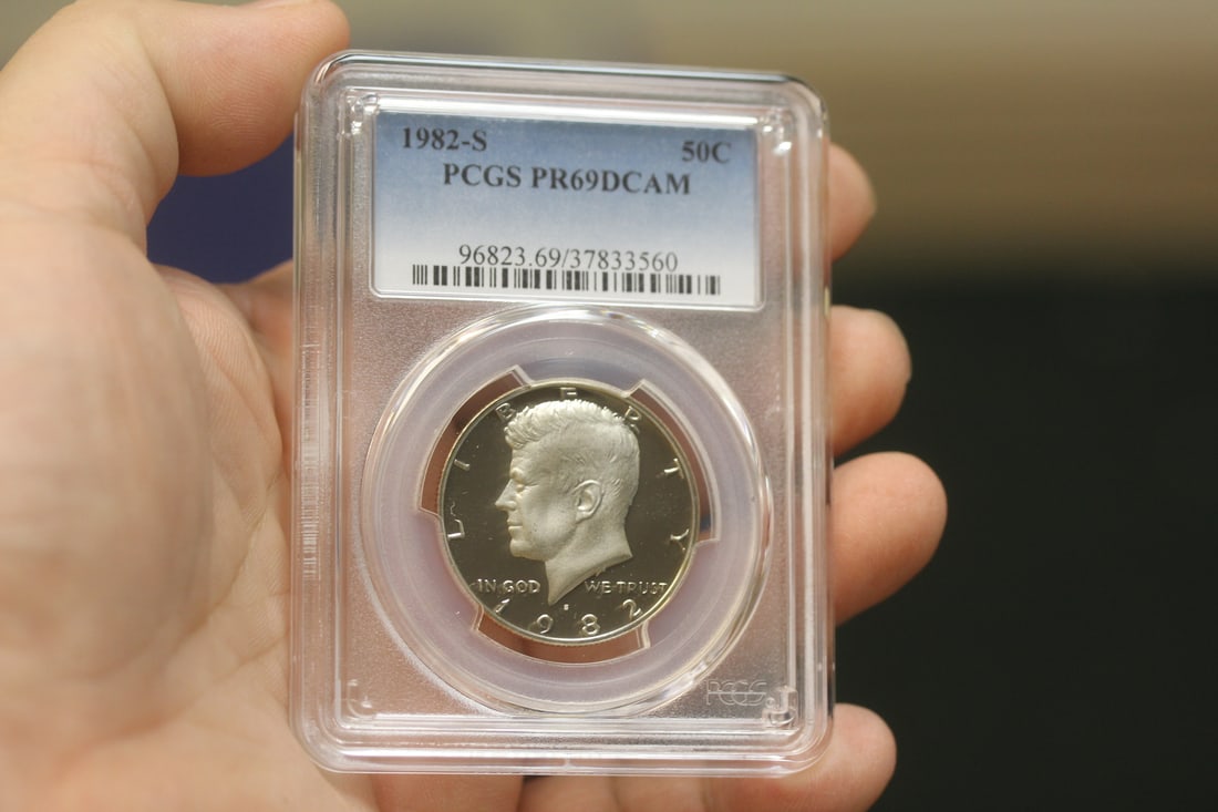 PCGS Graded Kennedy Half Dollar: PR69 - DCAM - clad