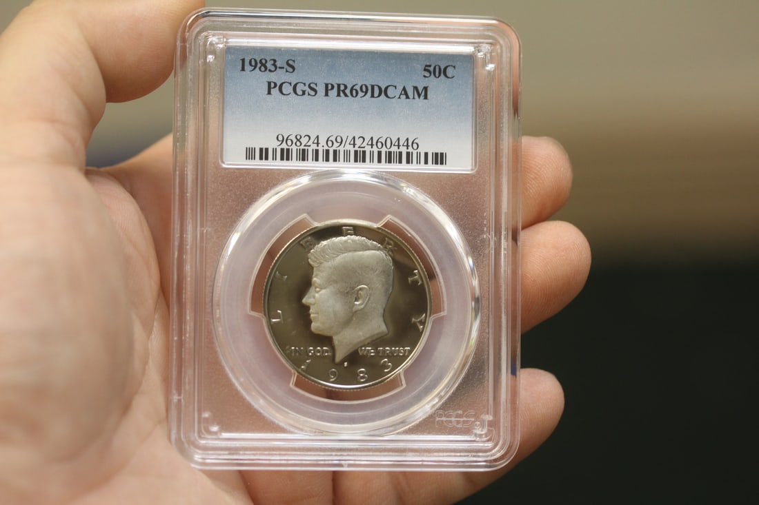 PCGS Graded Kennedy Half Dollar: PR69 - DCAM - clad