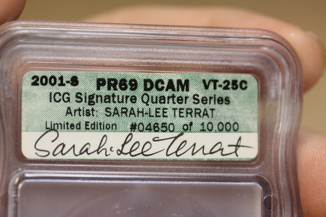 ICG Graded 2001-S Signature Quarter Series Coin - 4