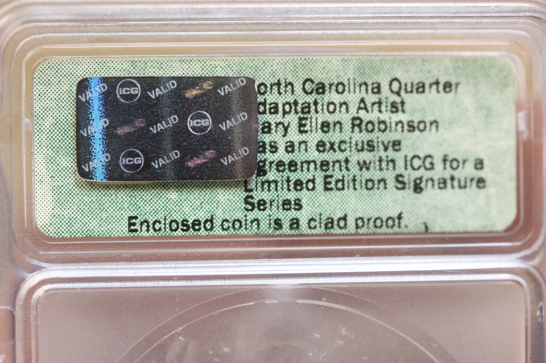 ICG Graded 2001-S Signature Quarter Series Coin - 3