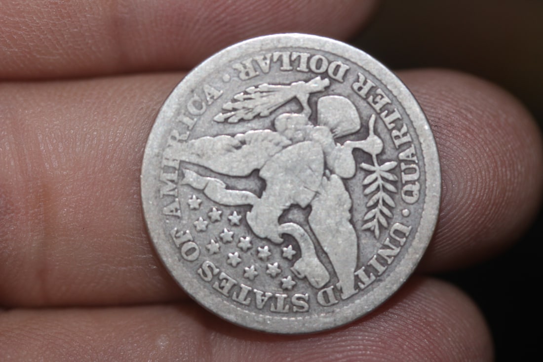 1898 Barber Silver Quarter - 2