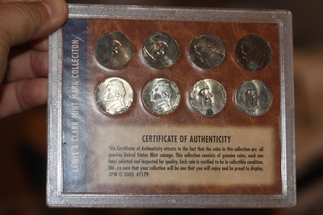 Lewis and Clark Mint Mark Coin Collection - 2
