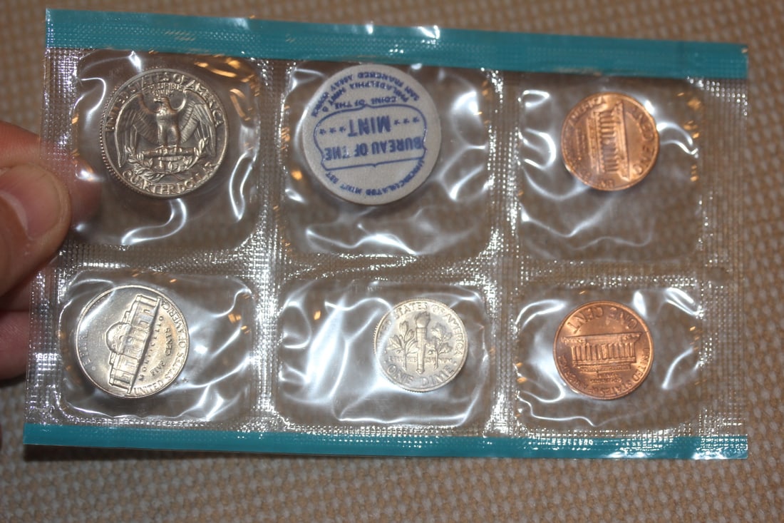 1970 Treasury Department Coin Set - 6