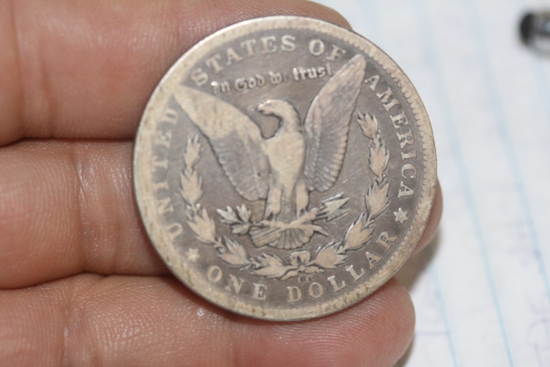 1893-CC Morgan Silver Dollar - 3