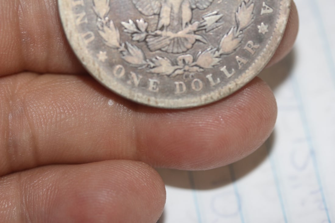 1893-CC Morgan Silver Dollar - 4