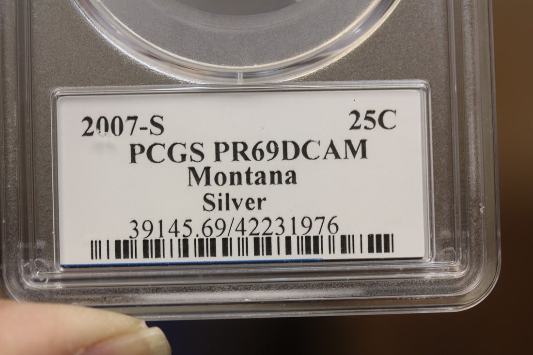 PCGS Graded Silver Quarter - 3
