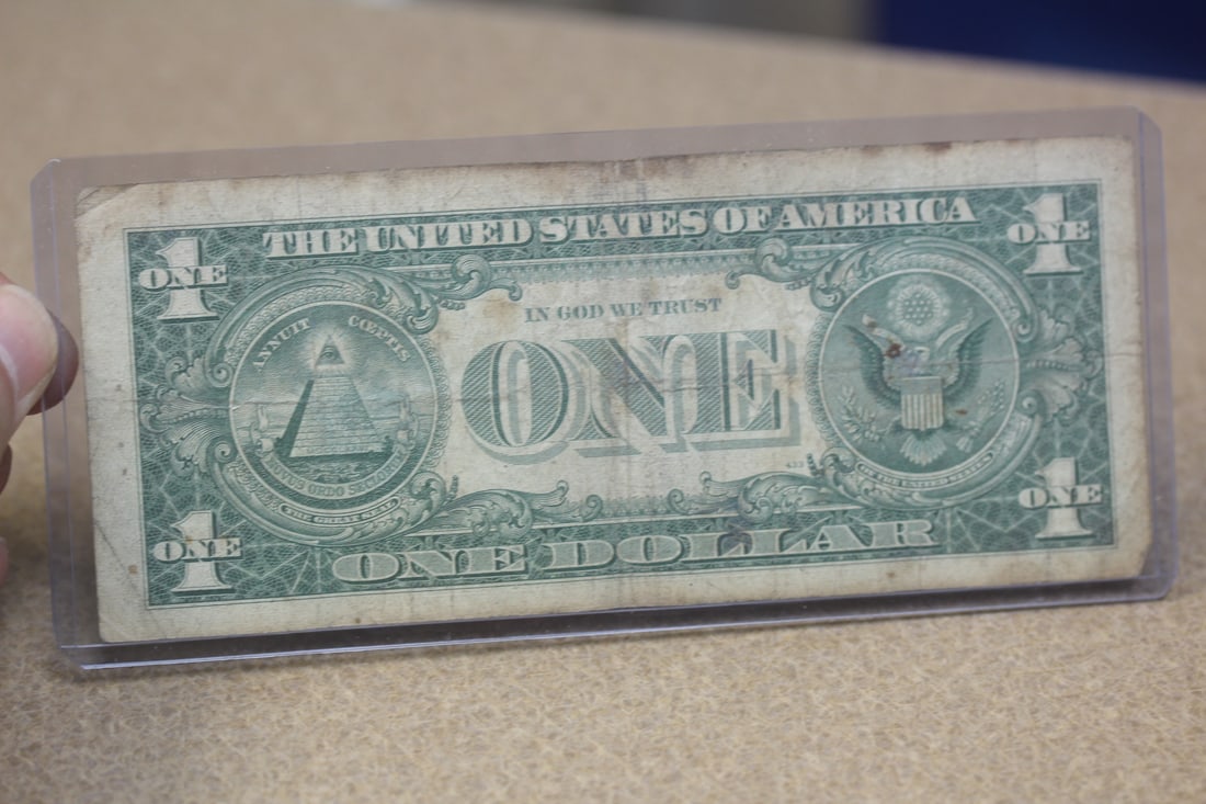 1957 One Dollar Blue Seal Star Note - 2