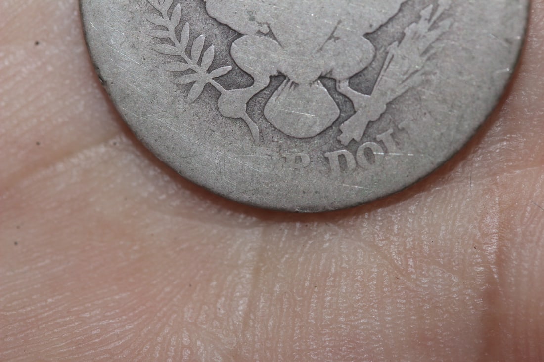 1912 Barber Silver Quarter - 3