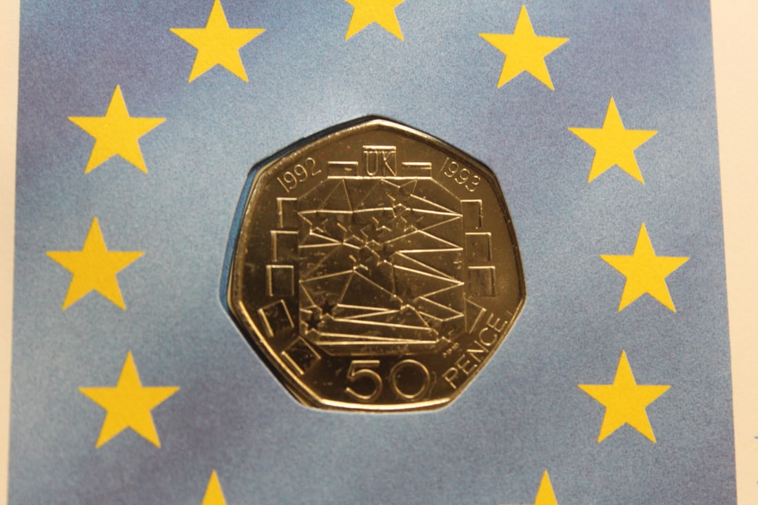 Europe Commemorative 50 Pence Issue Coin - 2