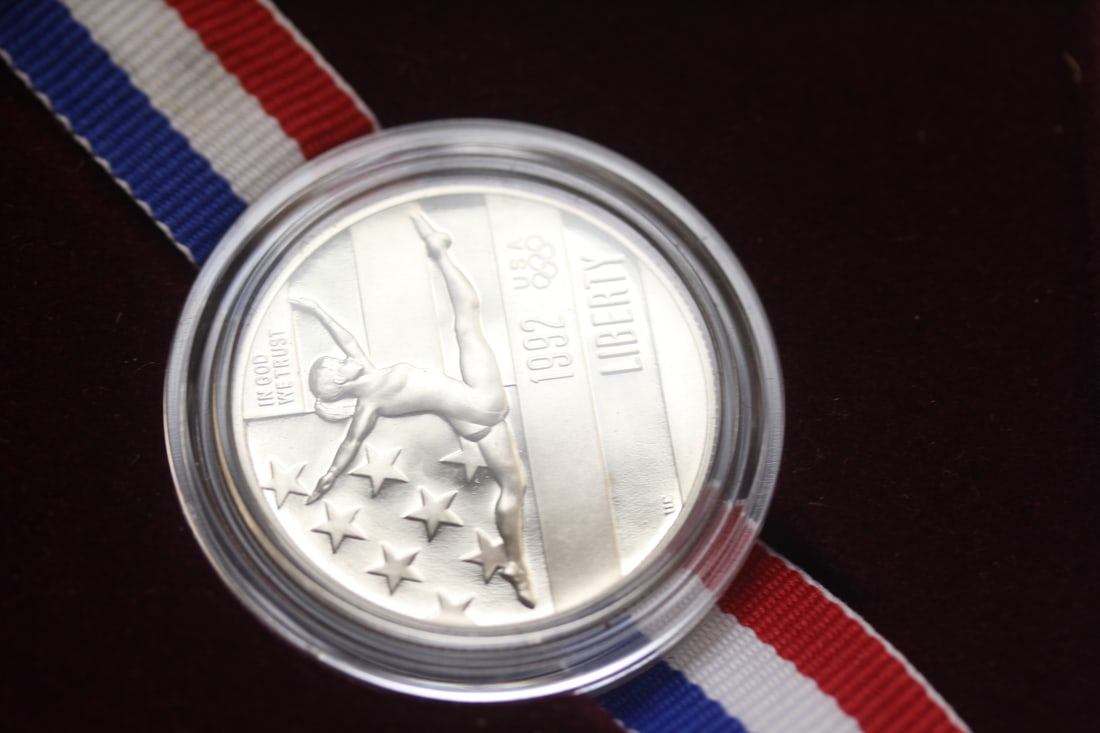 US Mint 1992 Olympic Coin Half Dollar: clad
