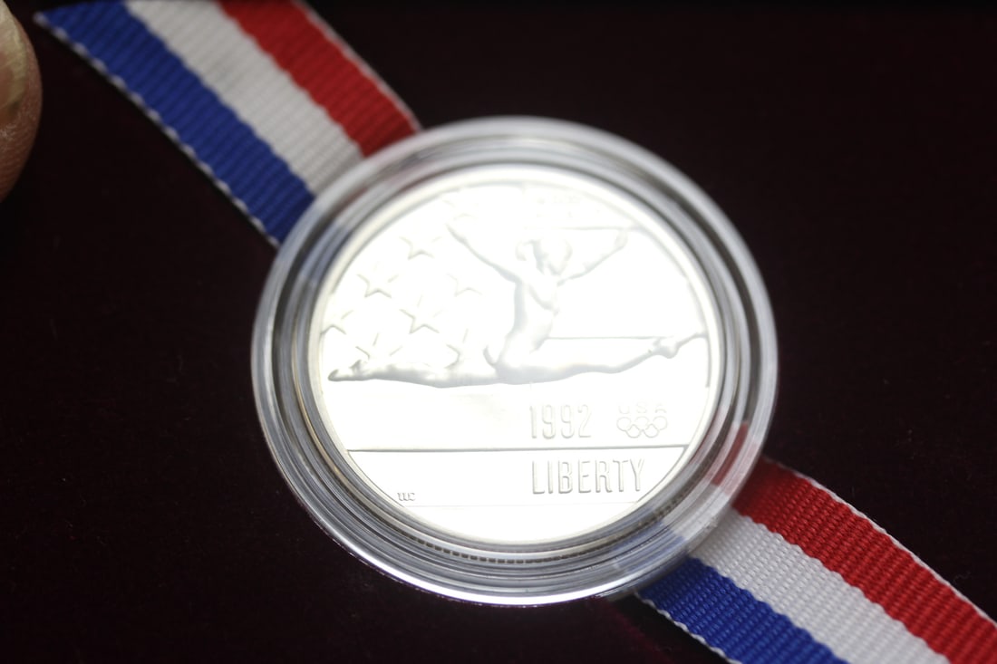 US Mint 1992 Olympic Coin Half Dollar: clad