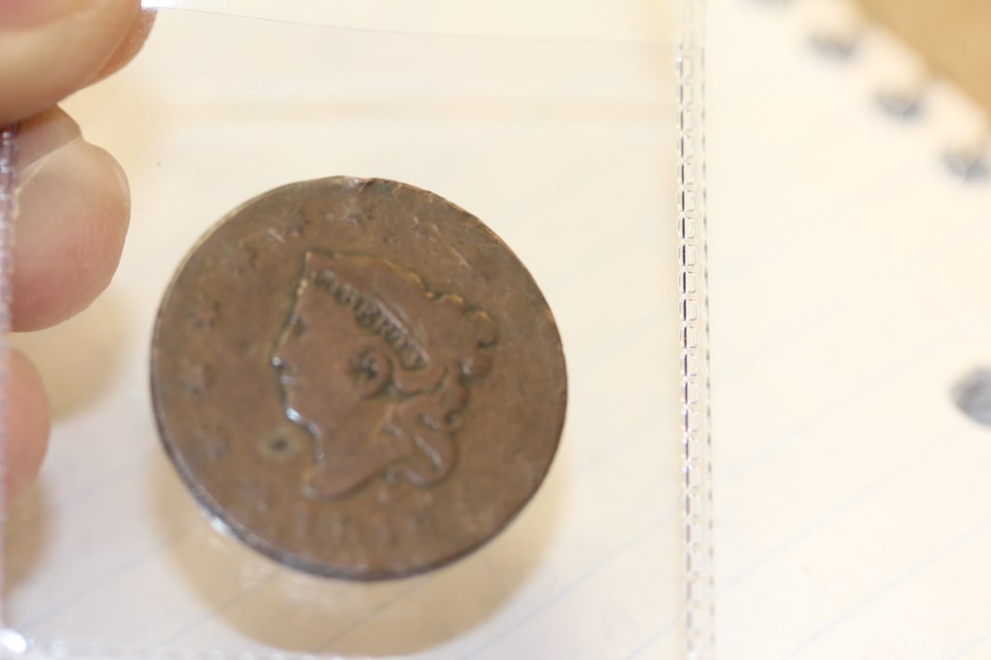 1816 Large Cent Rotated Reverse: considered a mint error