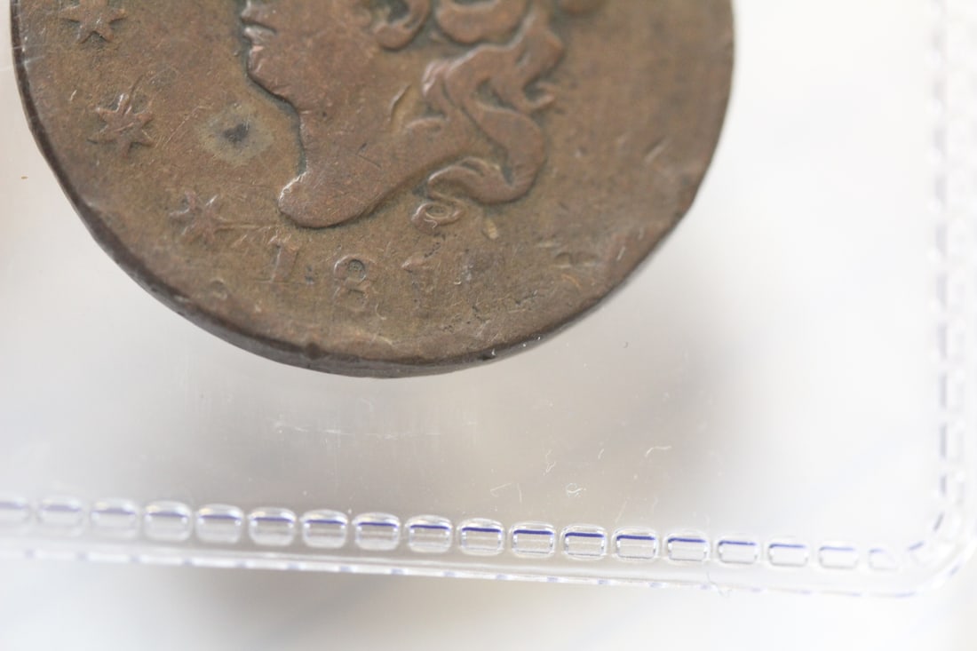 1816 Large Cent Rotated Reverse - 2