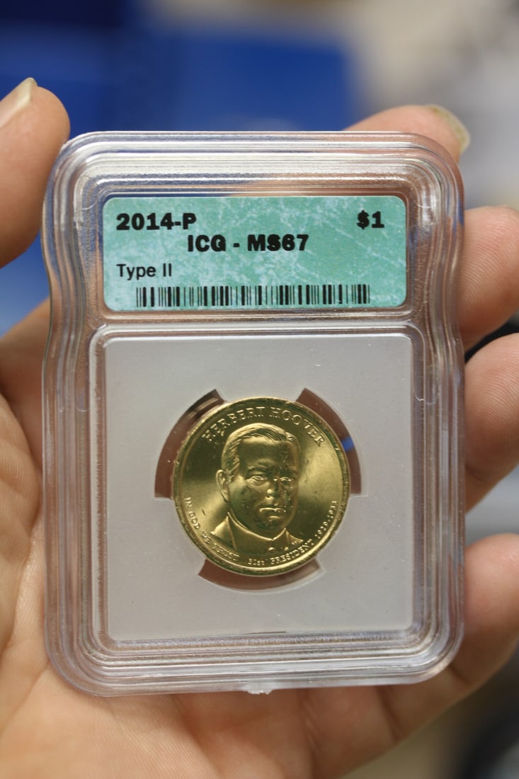 ICG Graded Presidential Dollar: MS67