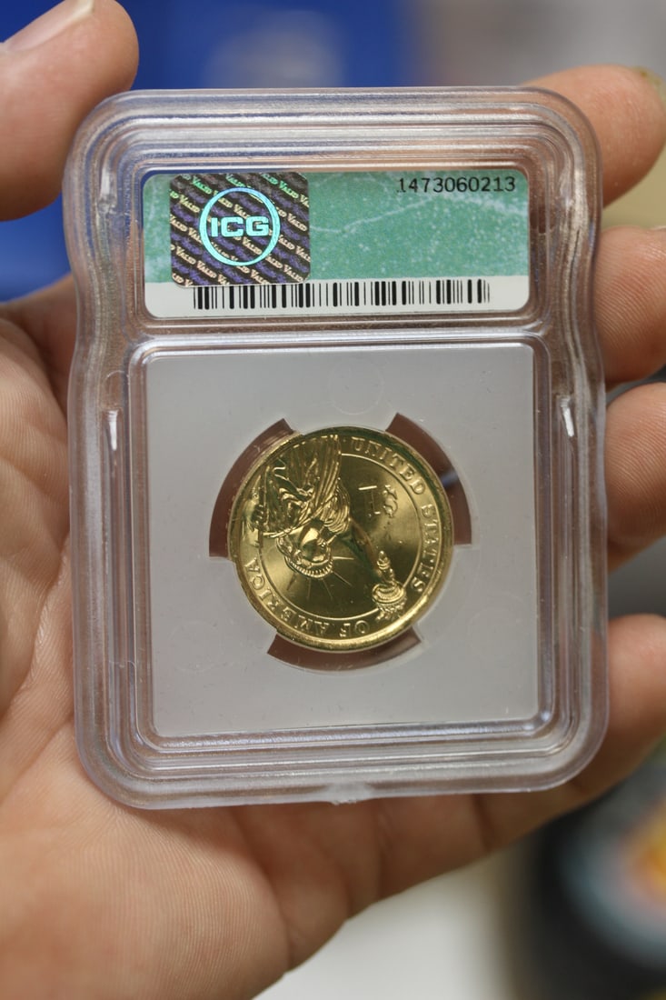 ICG Graded Presidential Dollar - 2