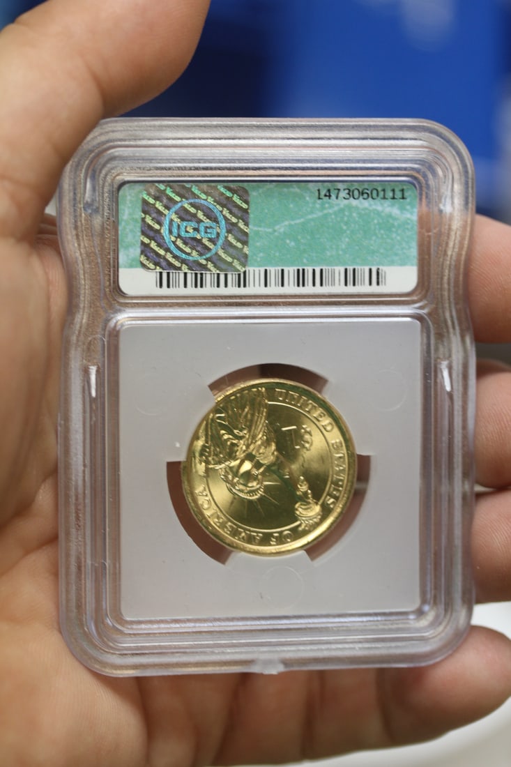 ICG Graded Presidential Dollar - 2