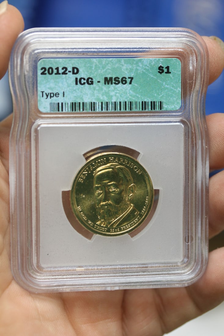 ICG Graded Presidential Dollar: MS67