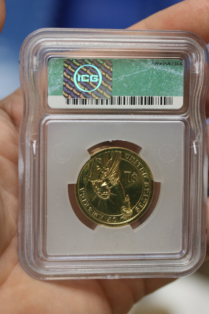 ICG Graded Presidential Dollar - 2