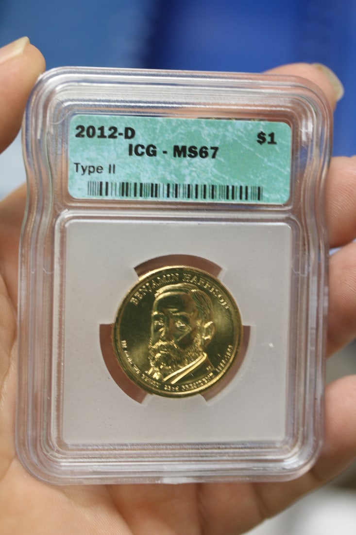 ICG Graded Presidential Dollar: MS67