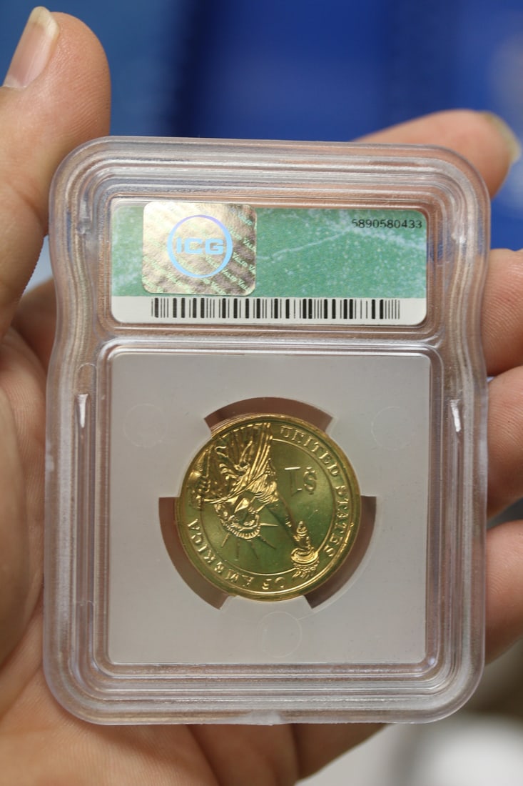 ICG Graded Presidential Dollar - 2