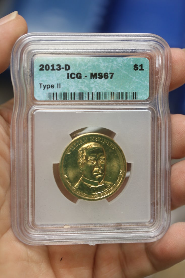 ICG Graded Presidential Dollar: MS67