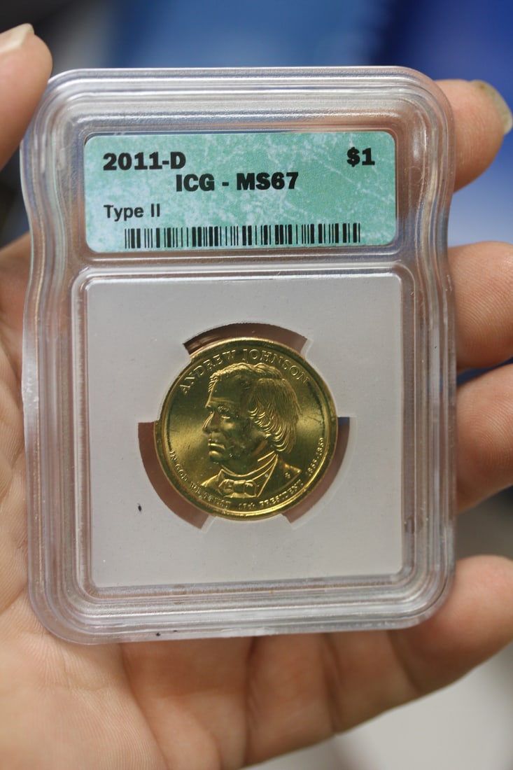 ICG Graded Presidential Dollar: MS67