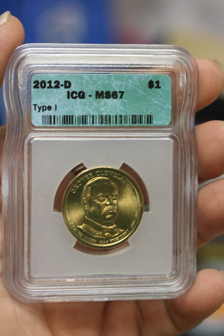 ICG Graded Presidential Dollar: MS67