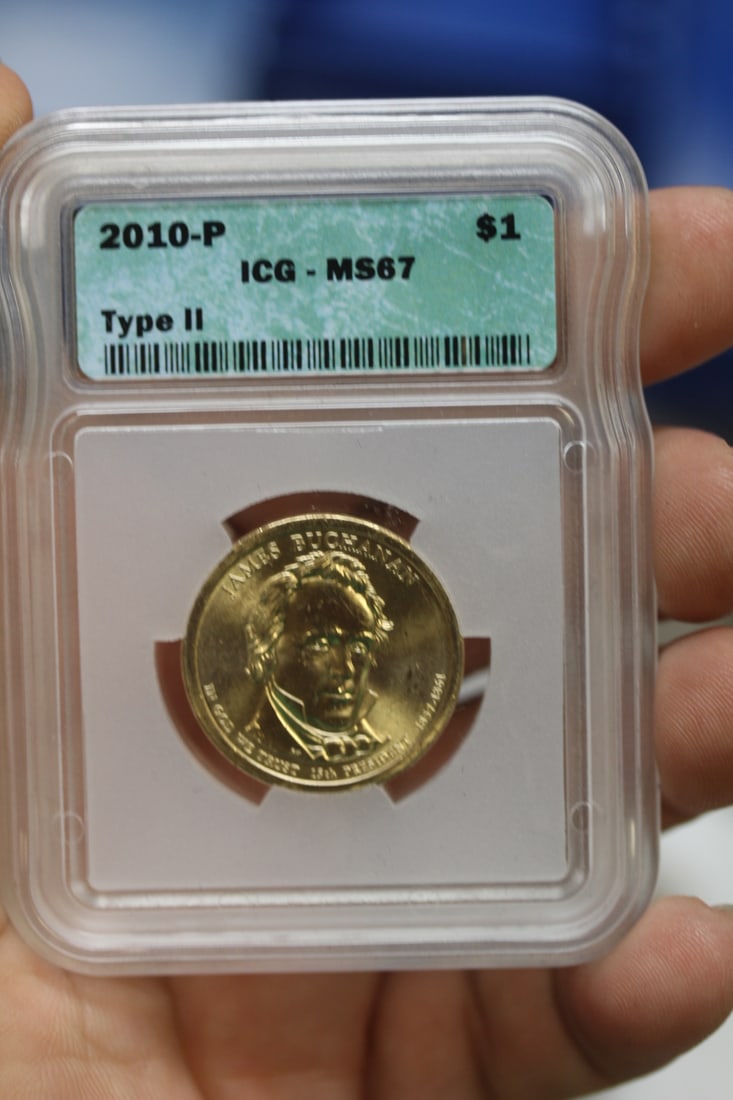 ICG Graded Presidential Dollar: MS67