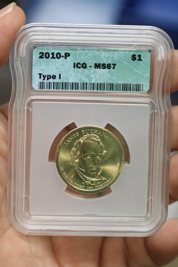 ICG Graded Presidential Dollar: MS67
