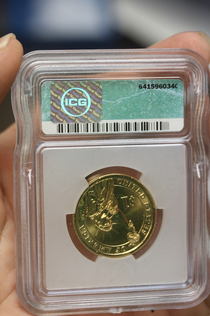 ICG Graded Presidential Dollar - 2