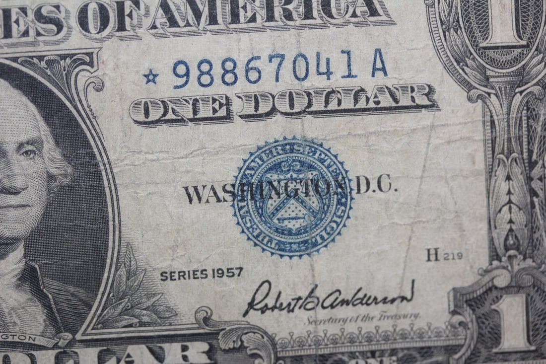 1957 $1.00 Blue Seal Star Note - 2