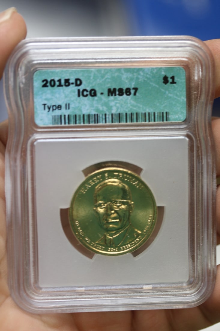 ICG Graded Presidential Dollar: MS67