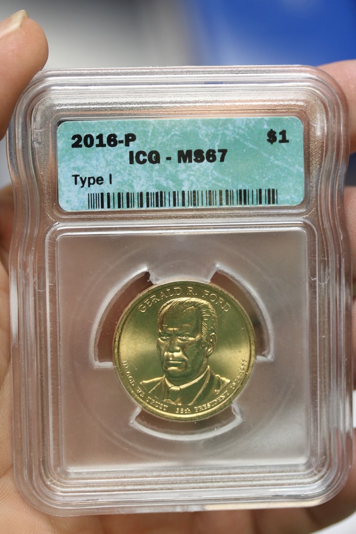 ICG Graded Presidential Dollar: MS67