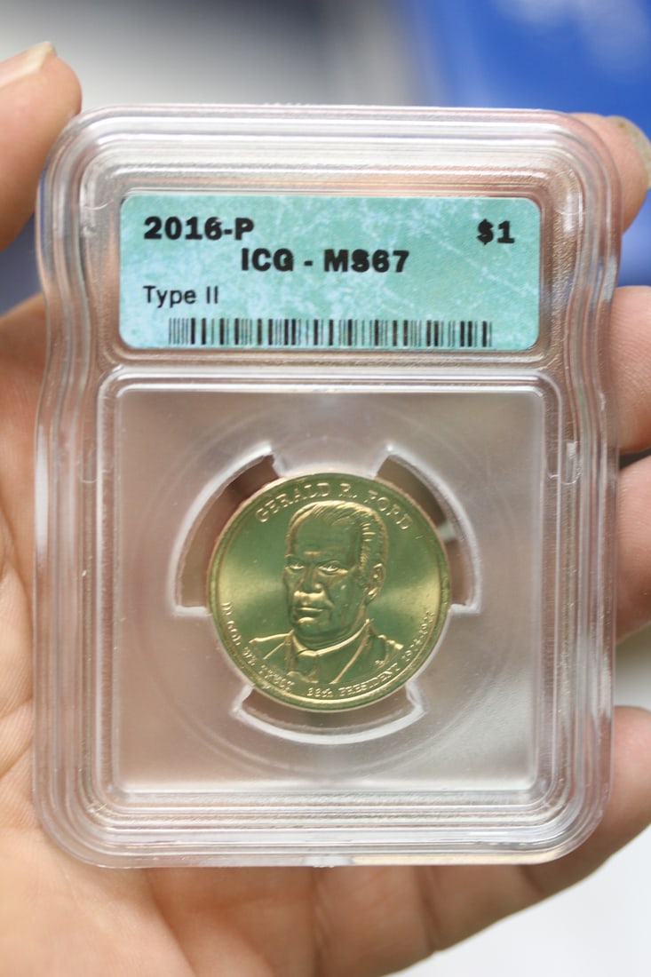ICG Graded Presidential Dollar: MS67